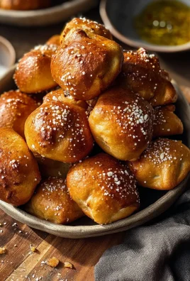 10 Minute Fluffy Air Fryer Pretzel Bites