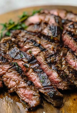 Charred and Juicy Marinated Skirt Steak