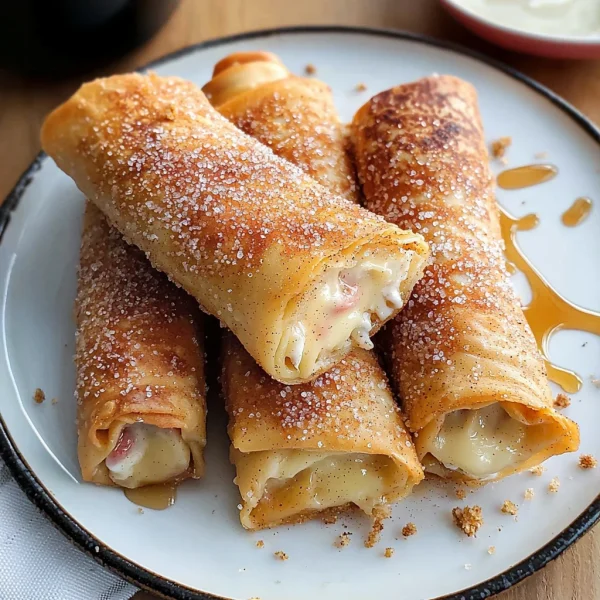 Cheesecake Egg Rolls