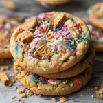Chewy Birthday Cake Cookies