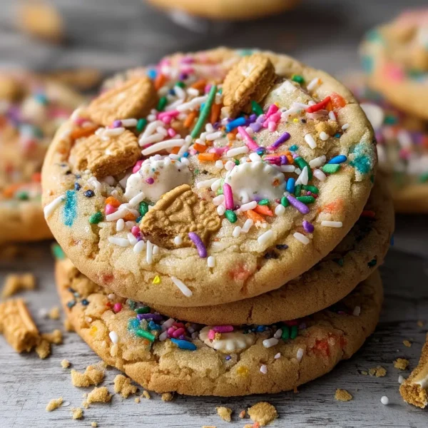 Chewy Birthday Cake Cookies
