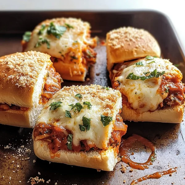 Chicken Parmesan Sliders