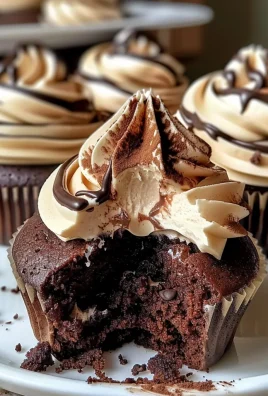 Chocolate Coffee Cream Cupcakes Recipe You'll Love