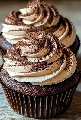 Chocolate Tiramisu Cupcakes