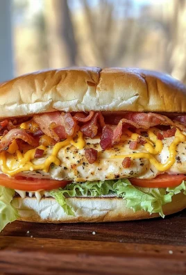 Chopped Chicken Bacon Ranch Sandwich Recipe