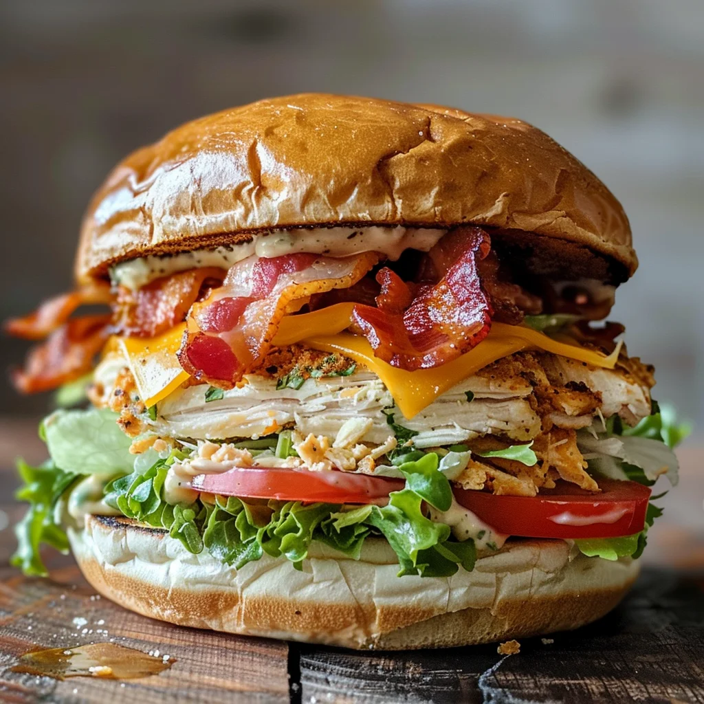 Chopped Chicken Bacon Ranch Sandwich Recipe image 3