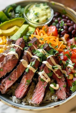 Cilantro Lime Steak Bowls