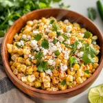 Creamy Mexican Street Corn Salad with a Kick
