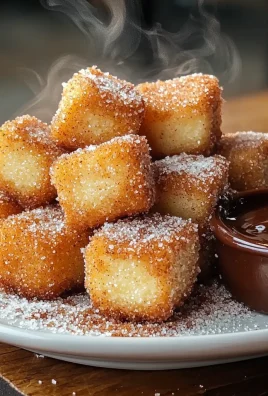 Crispy Angel Cake Churro Bites