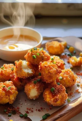 Crispy Corn Cheese Bites