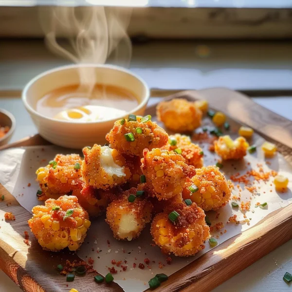 Crispy Corn Cheese Bites