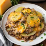 Crockpot Hamburger Potato Casserole