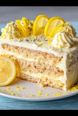 Easy Lemon Birthday Cake Recipe