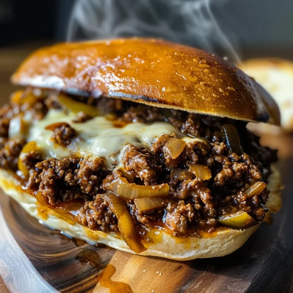 Gordon Ramsay Philly Cheesesteak Sloppy Joes (Ava-Style)