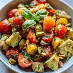 High-Protein Tomato & Basil Salad