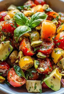 High-Protein Tomato & Basil Salad