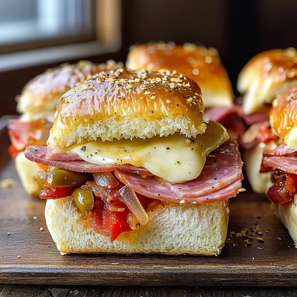 Hot Italian Sub Sliders