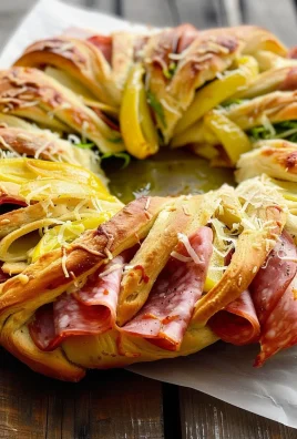 Italian Crescent Roll Sandwich Bake - Easy Party Favorite