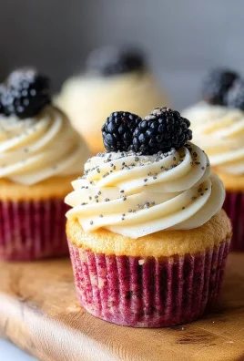 Lemon Poppy Seed Cupcakes