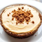 No Bake Cookie Butter Cheesecake