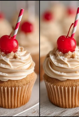 Root Beer Float Cupcakes