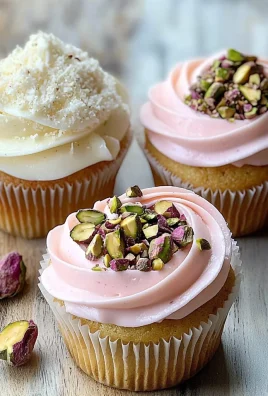 Rose and Pistachio Cupcakes: A Floral Delight
