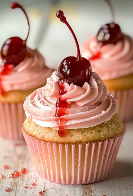 Shirley Temple Cupcakes