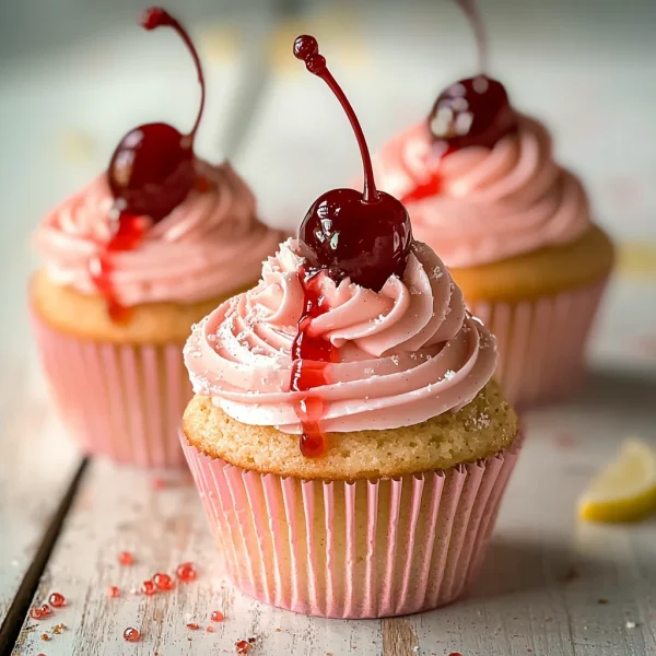 Shirley Temple Cupcakes