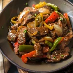 Slow Cooker Pepper Steak Recipe