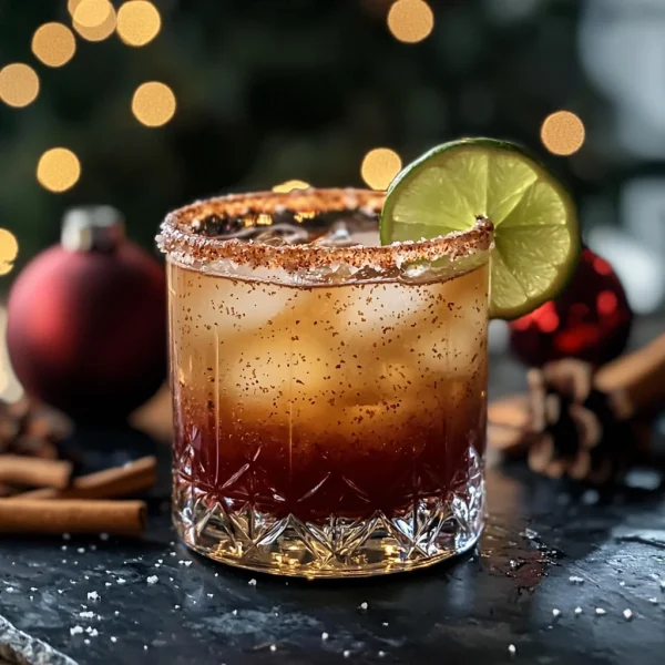 Spiced Christmas Margarita