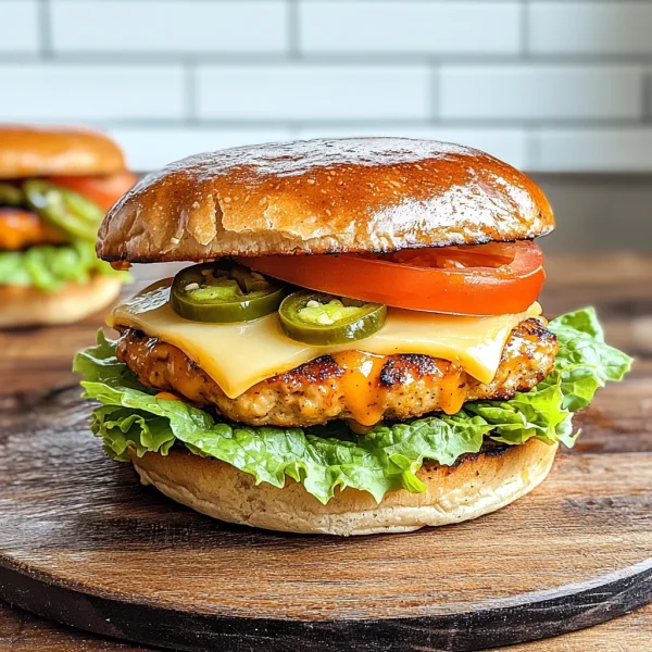 Spicy Chipotle Chicken Burger