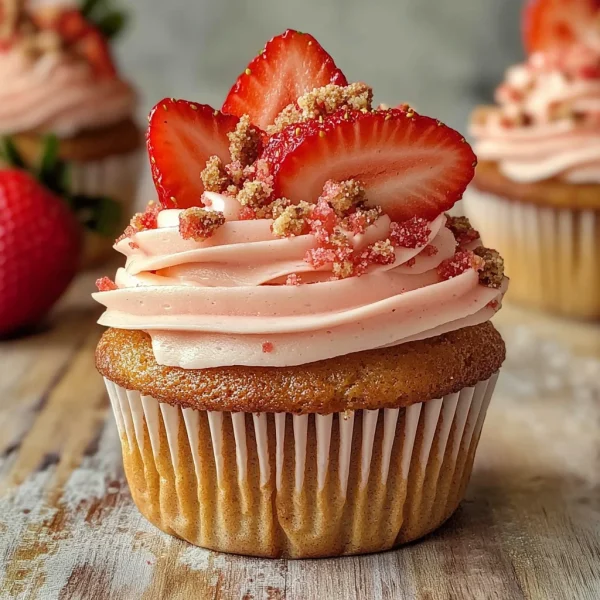 Strawberry Crunch Cupcakes: A Delicious Nostalgic Treat