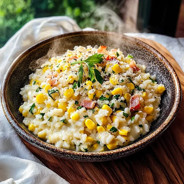 Sweet Corn Risotto