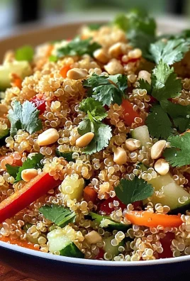 Thai Quinoa Crunch Salad: A Refreshing Healthy Delight!