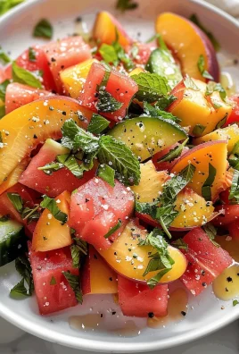 The Peach Watermelon Salad That Tastes Like Summer