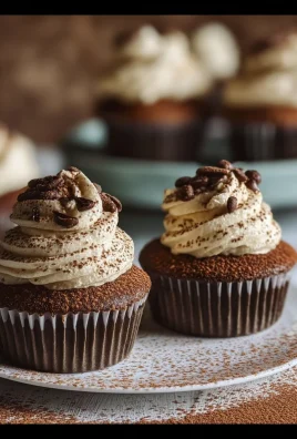 Tiramisu Cupcakes – Espresso-Infused, Creamy Frosting