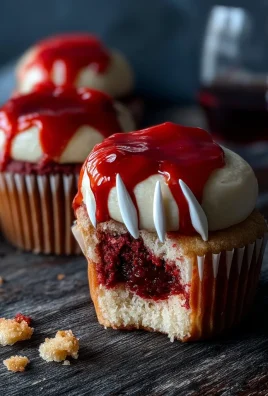 Vampire Bite Halloween Cupcakes: A Spooky Delight with a Deliciously Sinister Twist