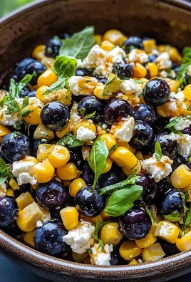 Blueberry Corn Feta Salad