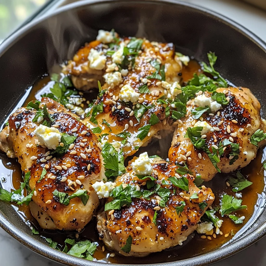 Hot Honey Feta Chicken: Easy Sweet & Spicy Dinner Delight
