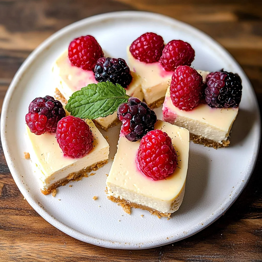 Mini Protein Cheesecakes